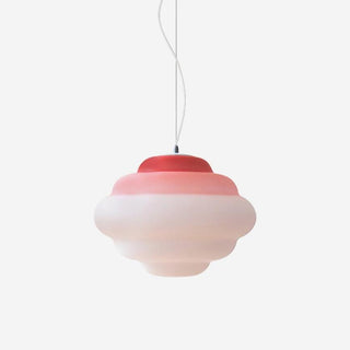Eurvenara Premium Nordic Art Nuageux Verre Pendentif Lampe