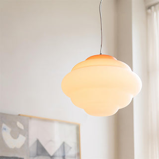Eurvenara Premium Nordic Art Nuageux Verre Pendentif Lampe