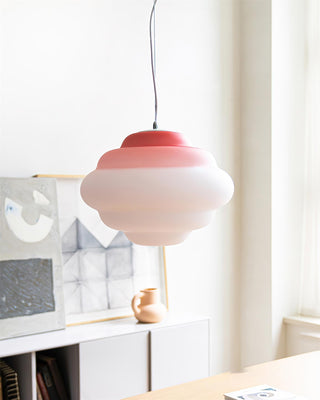 Eurvenara Premium Nordic Art Nuageux Verre Pendentif Lampe