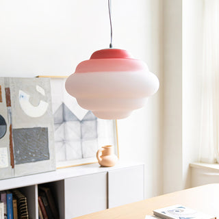 Eurvenara Premium Nordic Art Nuageux Verre Pendentif Lampe