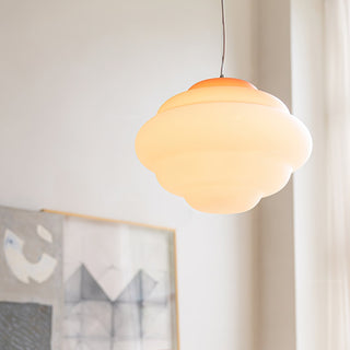 Eurvenara Premium Nordic Art Nuageux Verre Pendentif Lampe