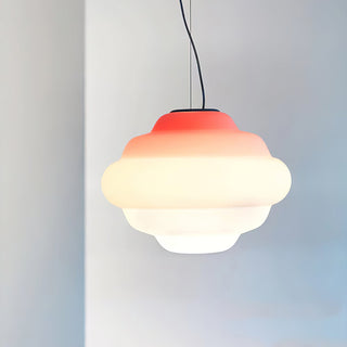 Eurvenara Premium Nordic Art Nuageux Verre Pendentif Lampe