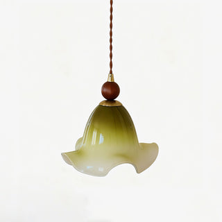 Gradient Petal Pendant Lamp-Neutral Decor