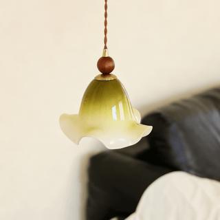Gradient Petal Pendant Lamp-Neutral Decor