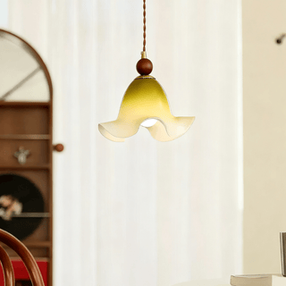 Gradient Petal Pendant Lamp-Neutral Decor