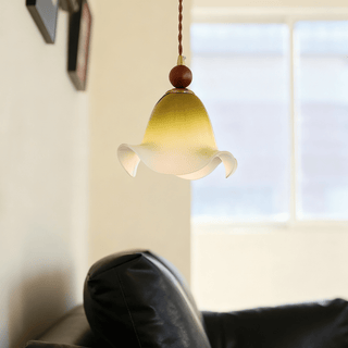 Gradient Petal Pendant Lamp-Neutral Decor