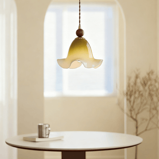 Gradient Petal Pendant Lamp-Neutral Decor