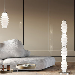 Taylor Glass Modern Floor Lamp-Neutral Decor