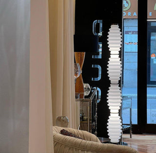 Taylor Glass Modern Floor Lamp-Neutral Decor