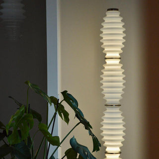 Taylor Glass Modern Floor Lamp-Neutral Decor