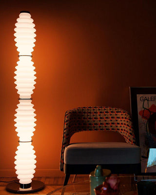 Taylor Glass Modern Floor Lamp-Neutral Decor