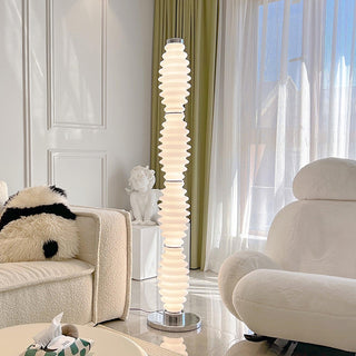 Taylor Glass Modern Floor Lamp-Neutral Decor