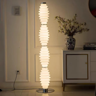 Taylor Glass Modern Floor Lamp-Neutral Decor