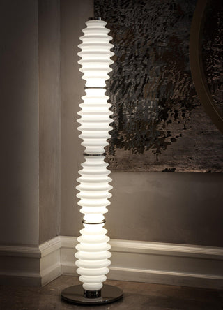 Taylor Glass Modern Floor Lamp-Neutral Decor