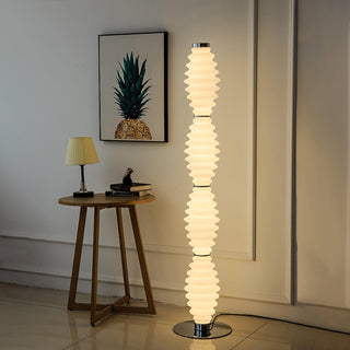 Taylor Glass Modern Floor Lamp-Neutral Decor