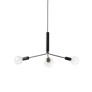 Mysolisra Lustre Moderne Minimaliste En Métal De Style Métro