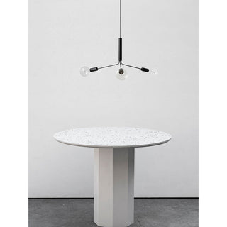 Mysolisra Lustre Moderne Minimaliste En Métal De Style Métro