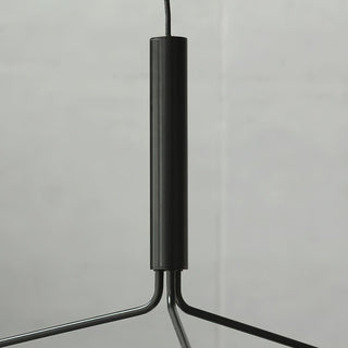 Mysolisra Lustre Moderne Minimaliste En Métal De Style Métro