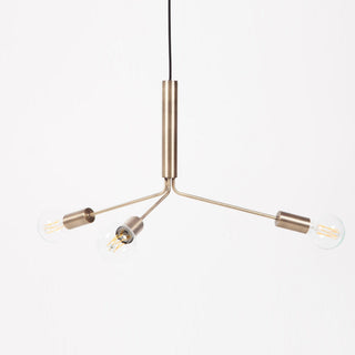 Mysolisra Lustre Moderne Minimaliste En Métal De Style Métro
