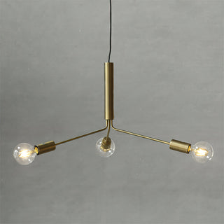 Mysolisra Lustre Moderne Minimaliste En Métal De Style Métro