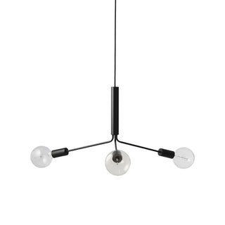 Mysolisra Lustre Moderne Minimaliste En Métal De Style Métro
