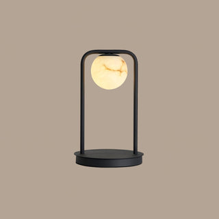 Ulrinus Lampe de Table en Albâtre