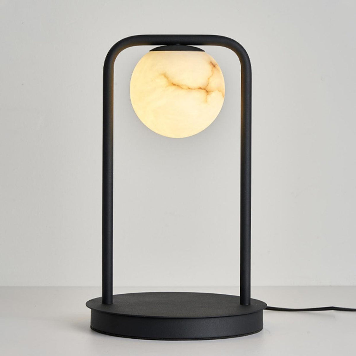 Ulrinus Lampe de Table en Albâtre