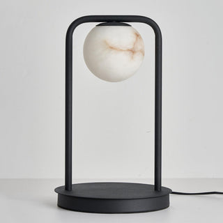 Ulrinus Lampe de Table en Albâtre