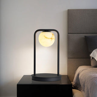 Ulrinus Lampe de Table en Albâtre