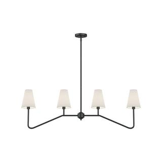Lustra Lustre Laiton Courbé Beige Linéaire