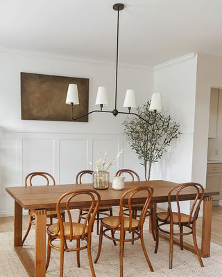Lustra Lustre Laiton Courbé Beige Linéaire