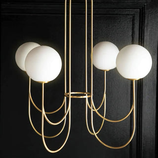 Mjolkuvyi Lustre En Métal Et Verre Minimaliste Moderne