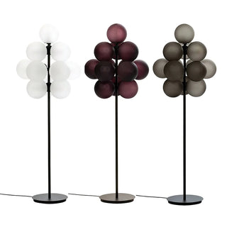 Nyrain Lampadaire en Verre Artistique