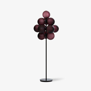 Nyrain Lampadaire en Verre Artistique