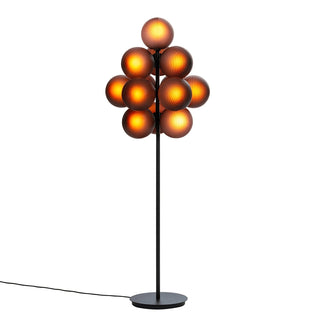 Nyrain Lampadaire en Verre Artistique