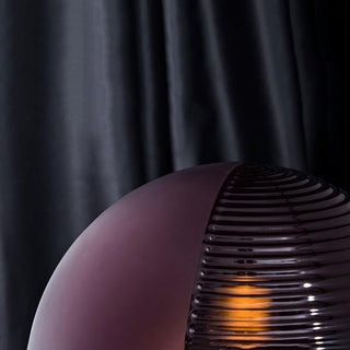 Nyrain Lampadaire en Verre Artistique
