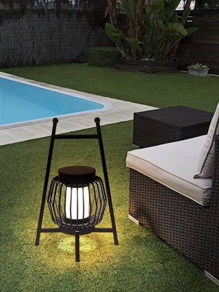 Vithair Oriental Wooden Floor Lamp-Neutral Decor
