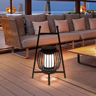 Vithair Oriental Wooden Floor Lamp-Neutral Decor