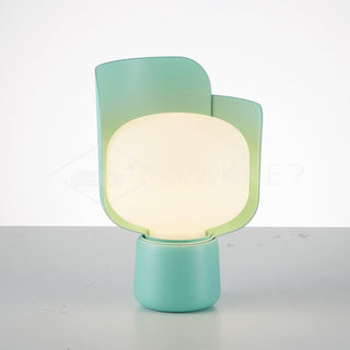 Zuri Lampe de Table Minimaliste en Plastique