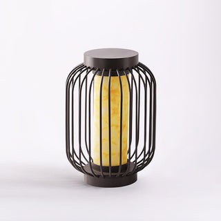 Eurthael Oriental Alabaster Table Lamp-Neutral Decor