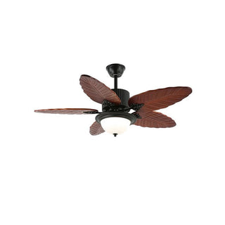 Ventilateur de Plafond Alistair avec Lumière et Pales en Bois