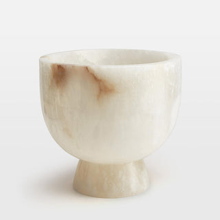 Flima Bol Décoratif Sculptural Intérieur en Marbre Vert Élégant