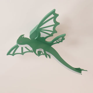 Lustra Plafonnier Dinosaure Vert LED