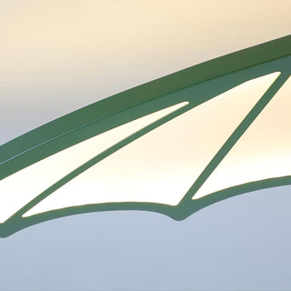 Lustra Plafonnier Dinosaure Vert LED