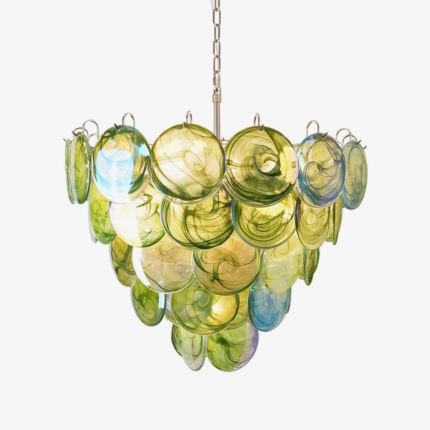 Heline Lustre en Verre de Murano Vert