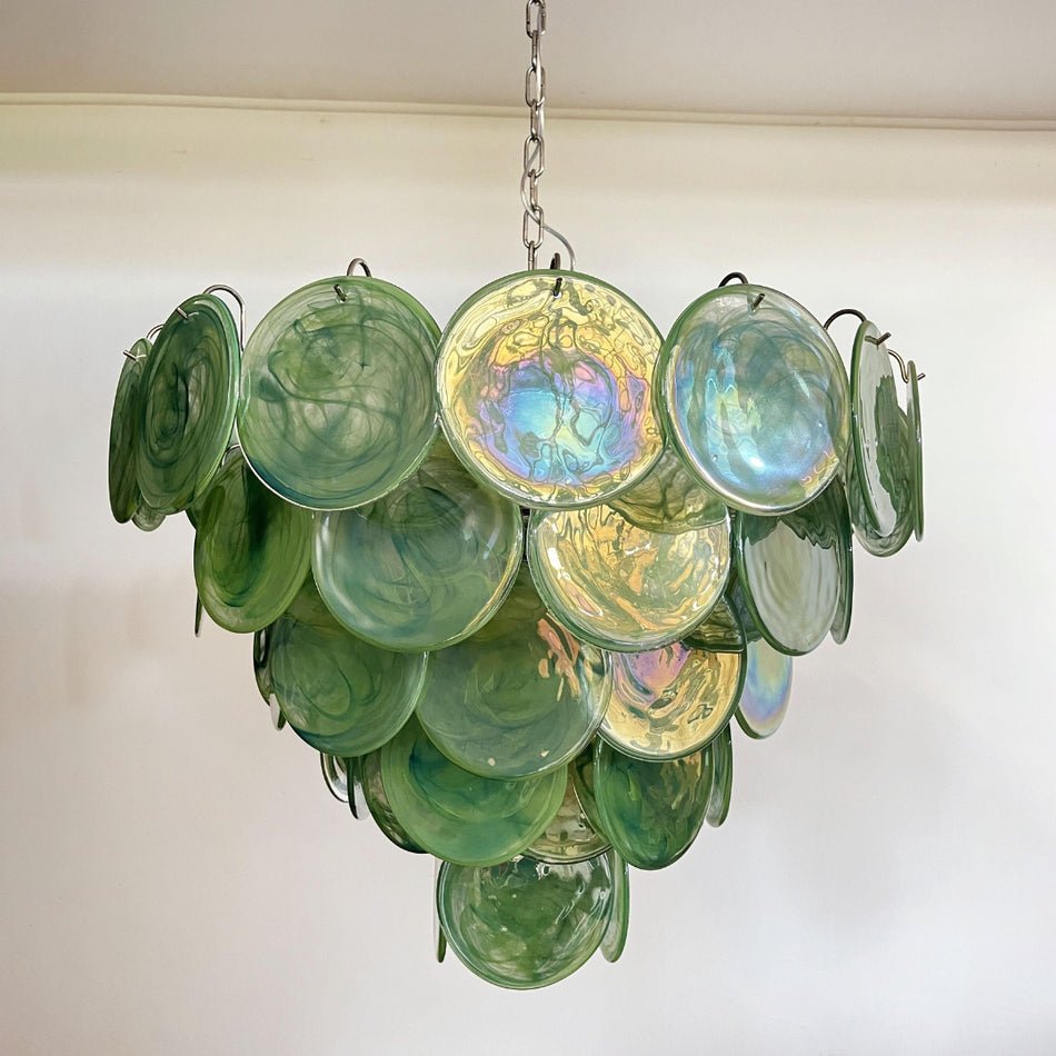 Heline Lustre en Verre de Murano Vert