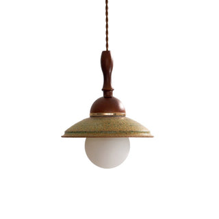 Ulsilia Suspension Art en Bois et Céramique