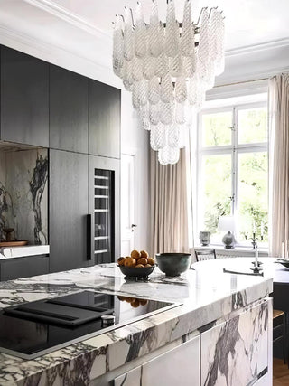 Zemaryra Lustre en Verre Murano Luxueux