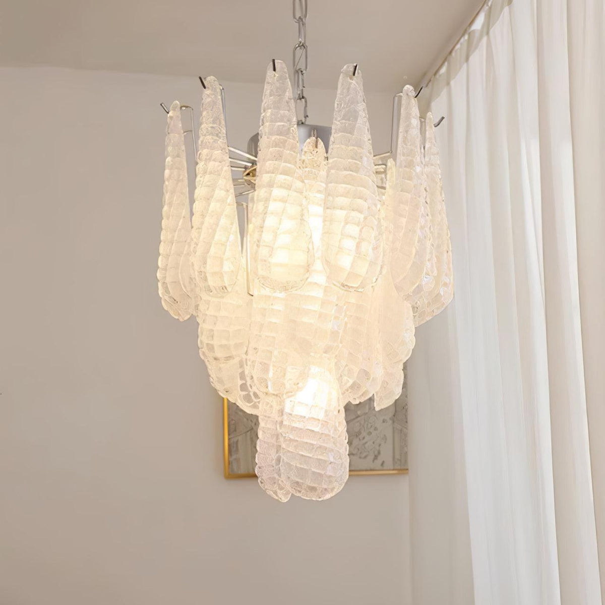 Zemaryra Lustre en Verre Murano Luxueux