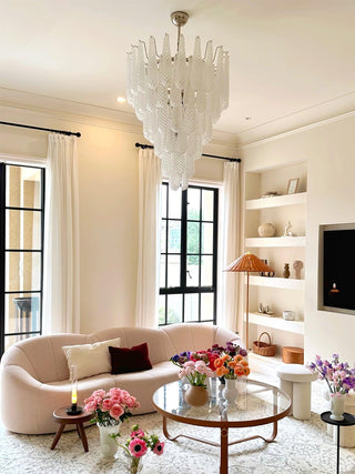 Zemaryra Lustre en Verre Murano Luxueux